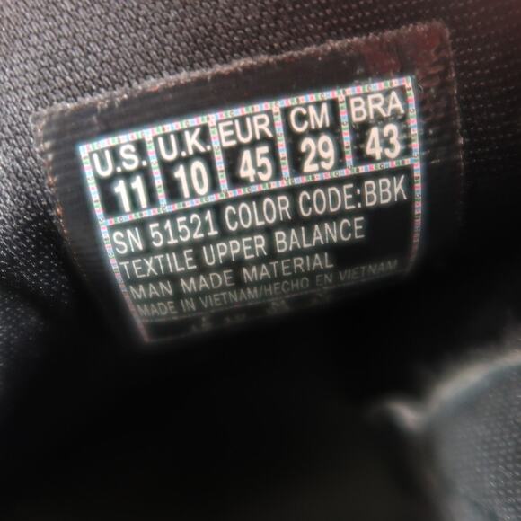 Skechers Shoes Mens 11 Casual Slip On Sneakers Comfort Walking Relaxed Fit Black main image 8